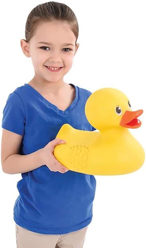 Jumbo Rubber Ducky 10.5 Inches Pack of 8 for Fun Playtime