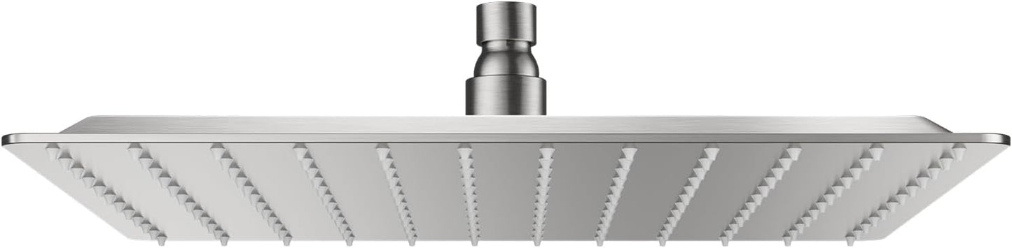 Square Rain Shower Head - Ultra-Thin 304 Stainless Steel Design