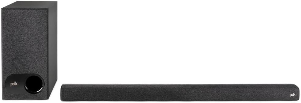 Polk Audio Signa S3 Sound Bar with Wireless Subwoofer for TV