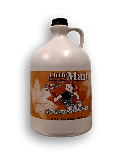 100% Pure Wisconsin Maple Syrup Grade B for Robust Flavor