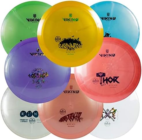 8 Viking Discs Set - PDGA Approved for All Distances
