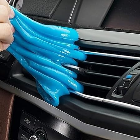 Reusable Car Cleaning Gel - Dust Cleaner & Crevice Putty 200g