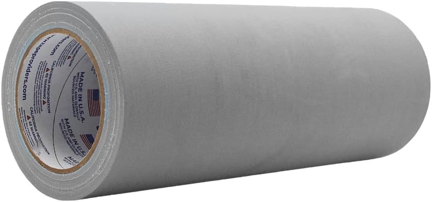 WOD Gaffer Tape 12in x 60ft Low Gloss Finish for Filming
