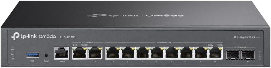 TP-Link Omada ER7412-M2 Multi-Gigabit VPN Router Review