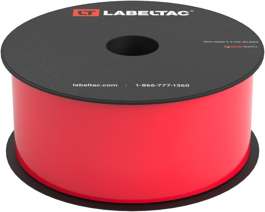 LT4/LT4P/LTPX Label Supply 2in x 150ft Red for LabelTac Printers