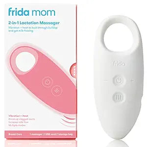 Frida Mom 2-in-1 Lactation Massager for Clogged Ducts Relief