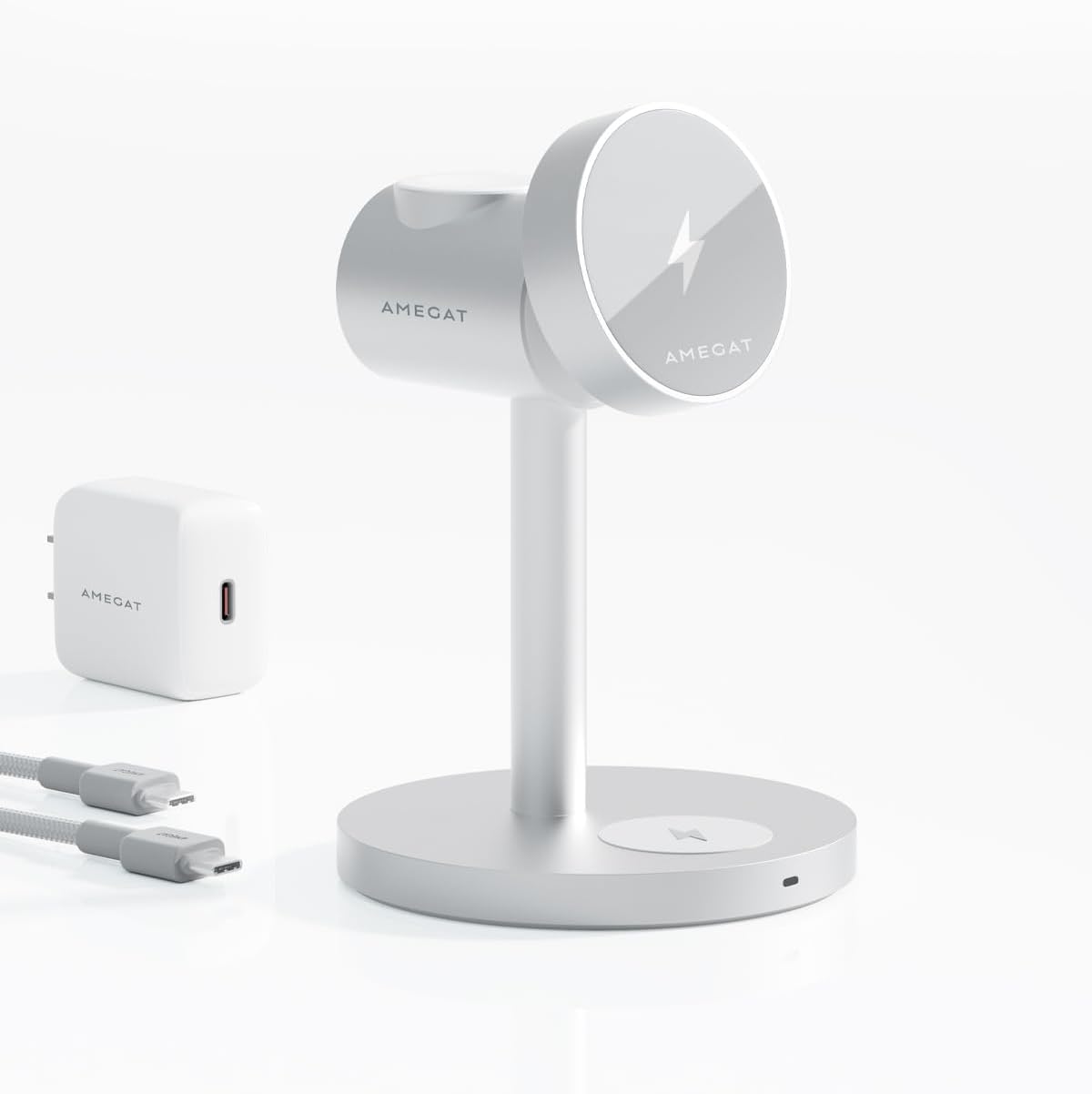 MagFusion 3-in-1 Charging Station: 15W Fast Charge!