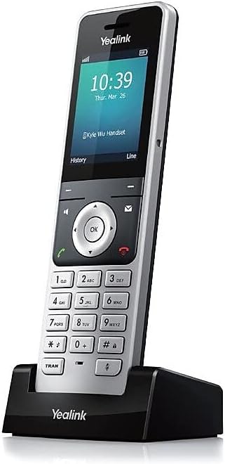 Yealink W56H Cordless DECT IP Phone with 2.4-Inch Display