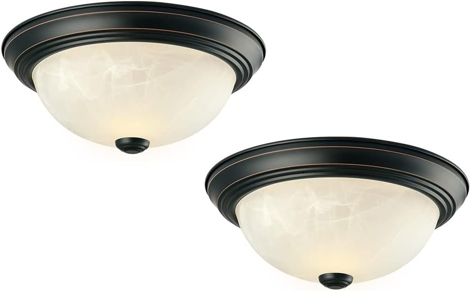 Design House 587519 Traditional 2-Light Indoor Ceiling Light