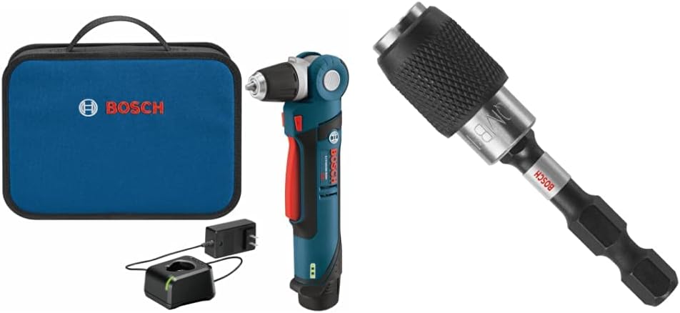 BOSCH PS11-102 Right Angle Drill/Driver Kit for Tight Spaces
