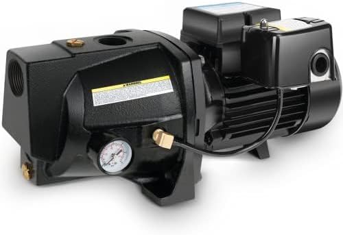 Acquaer 1HP Shallow Well Jet Pump for Strong Water Flow