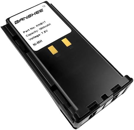 Banshee Ni-MH Battery Pack for Kenwood KNB-17A and More