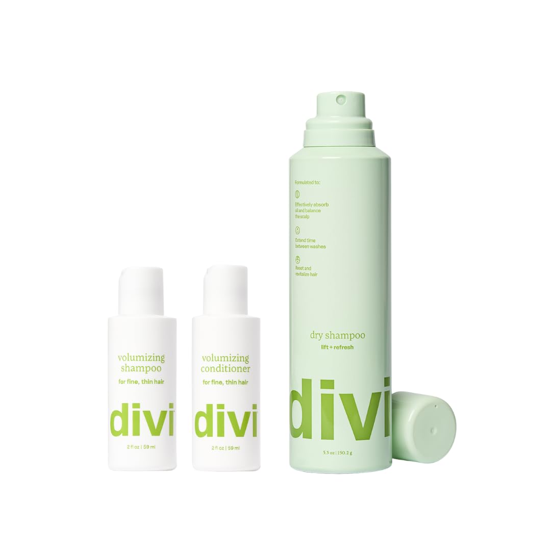 Divi Volumizing Hair Care Kit - Boosts Volume Instantly!