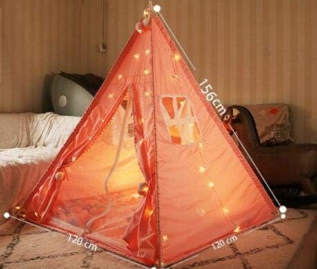 ABU Foldable Teepee Play Tent: Cozy Indoor/Outdoor Fun