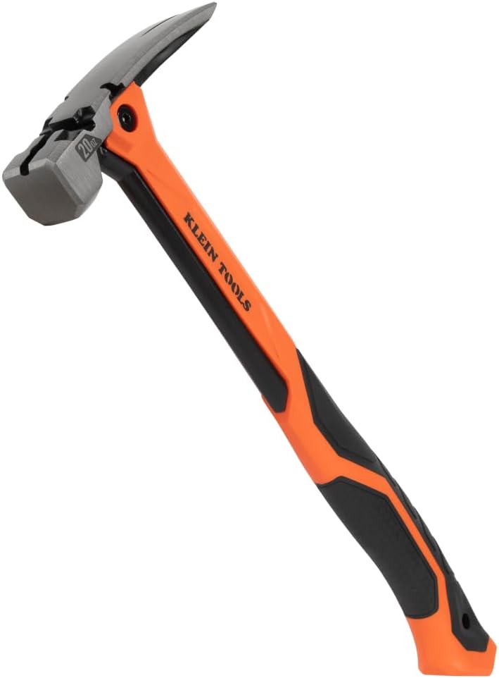Klein Tools H81020 Anti-Vibration Hammer with Magnetic Starter