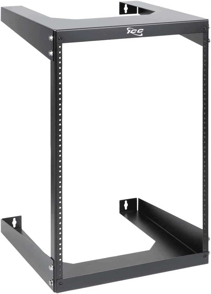 15U Wall Mount Open Frame Server Rack for Network Equipment