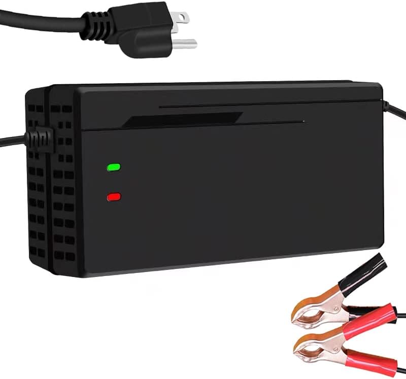24V Lifepo4 Charger with Cooling Fan and Multiple Protections
