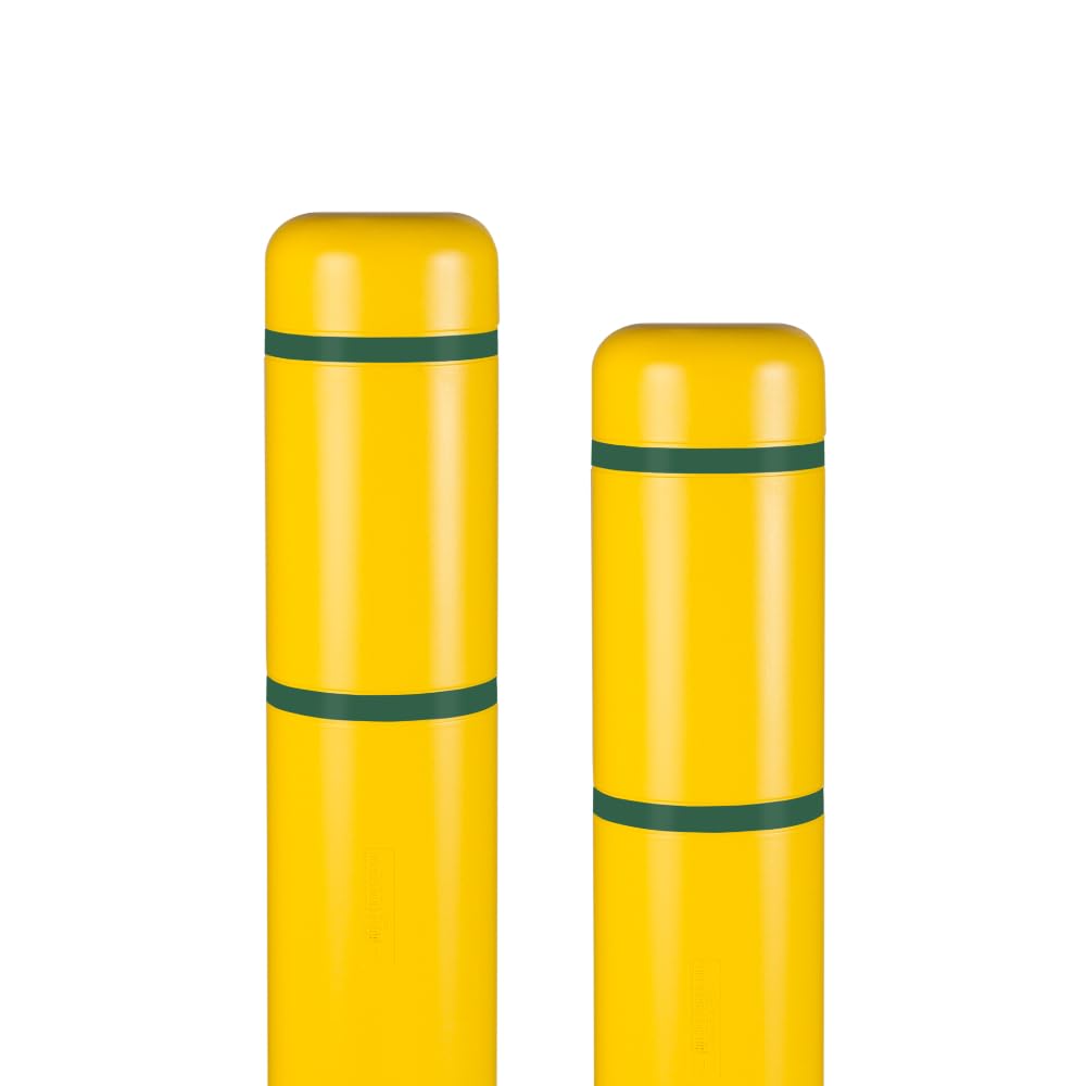 BollardGard 7in x 52in 2-Pack Bollard Cover for Safety