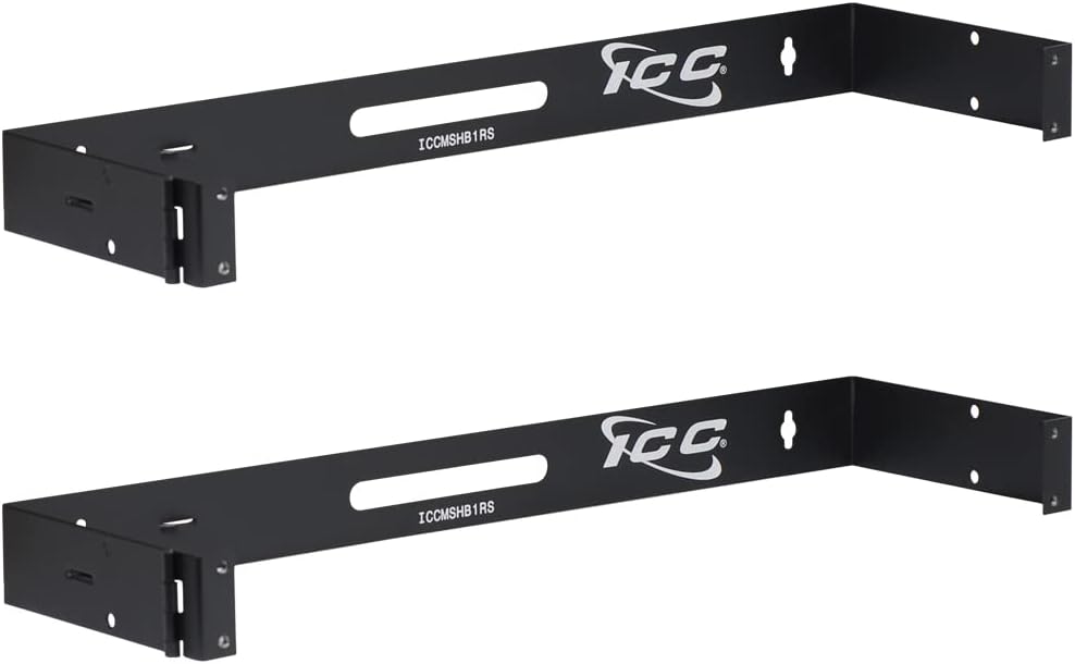 ICC Wall Mount Hinged Bracket for Space-Saving Telecom Needs