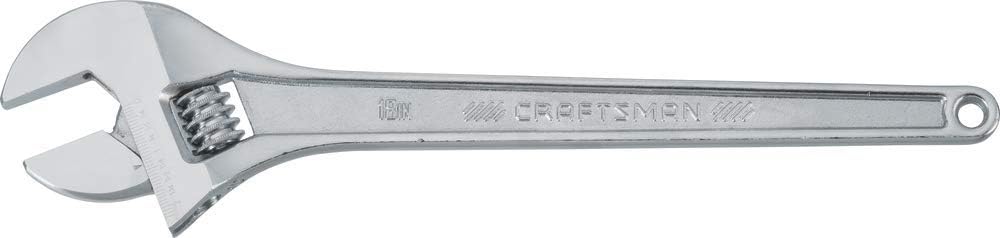 CRAFTSMAN Adjustable Wrench 18-Inch for Versatile Use
