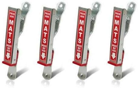 HI-TECH Car Wash Mat Clamps for Heavy-Duty Floor Mats