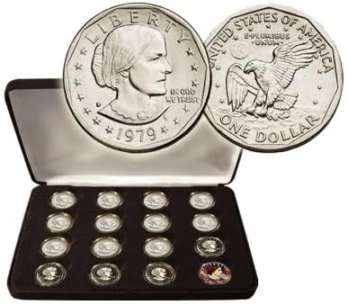 Complete Susan B. Anthony 16 Coin Collection for Collectors