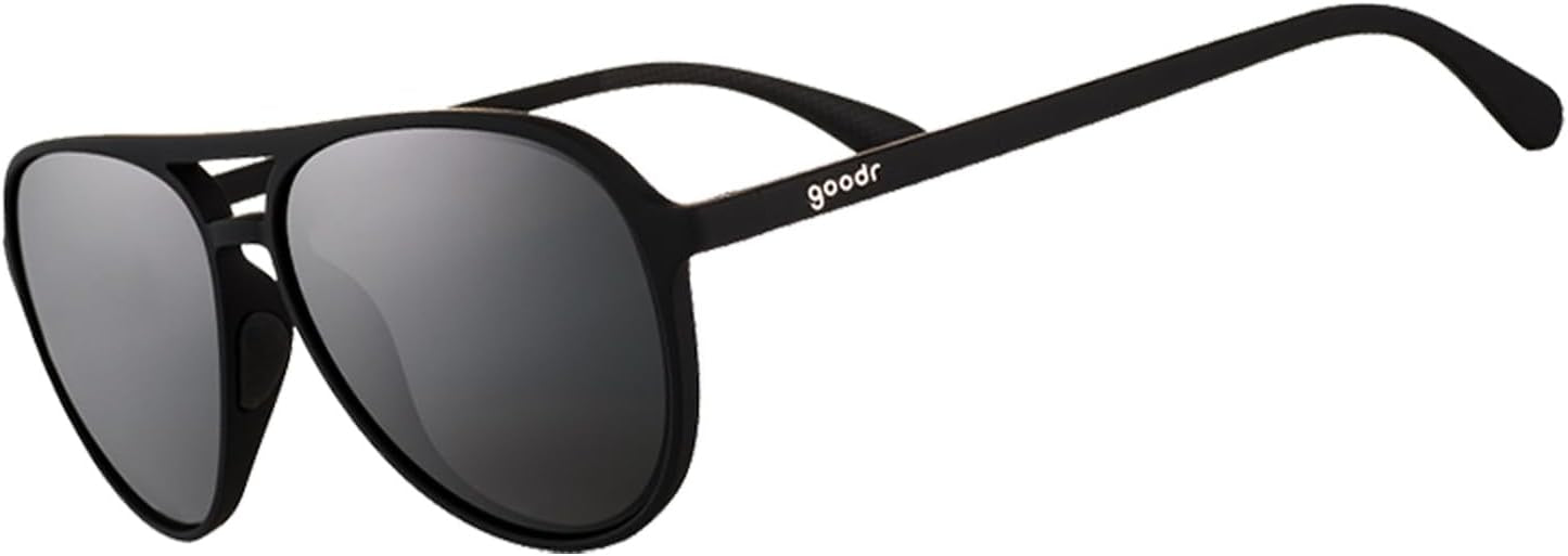 goodr Operation Blackout Polarized Aviator Sunglasses Review
