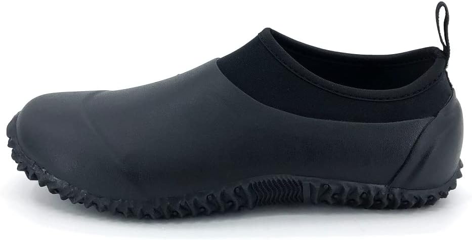 SYLPHID Men's Garden Shoes Waterproof Neoprene Camp Booties