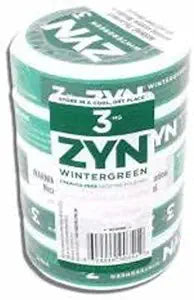 ZYN Wintergreen 3mg Nicotine Pouches - Tobacco Leaf Free Option