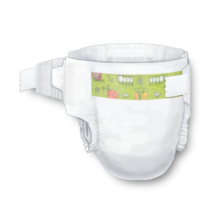Cardinal Health Baby Diapers, Size 2, Pack of 34 - Comfortable Wings!