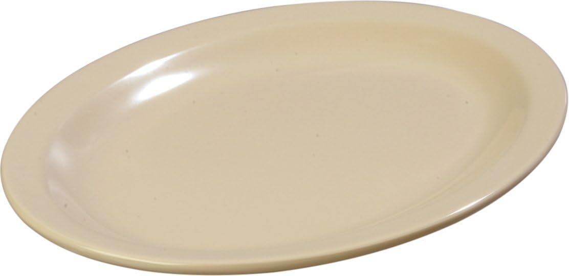Kingline Plastic Oval Platter for Home and Restaurant Use