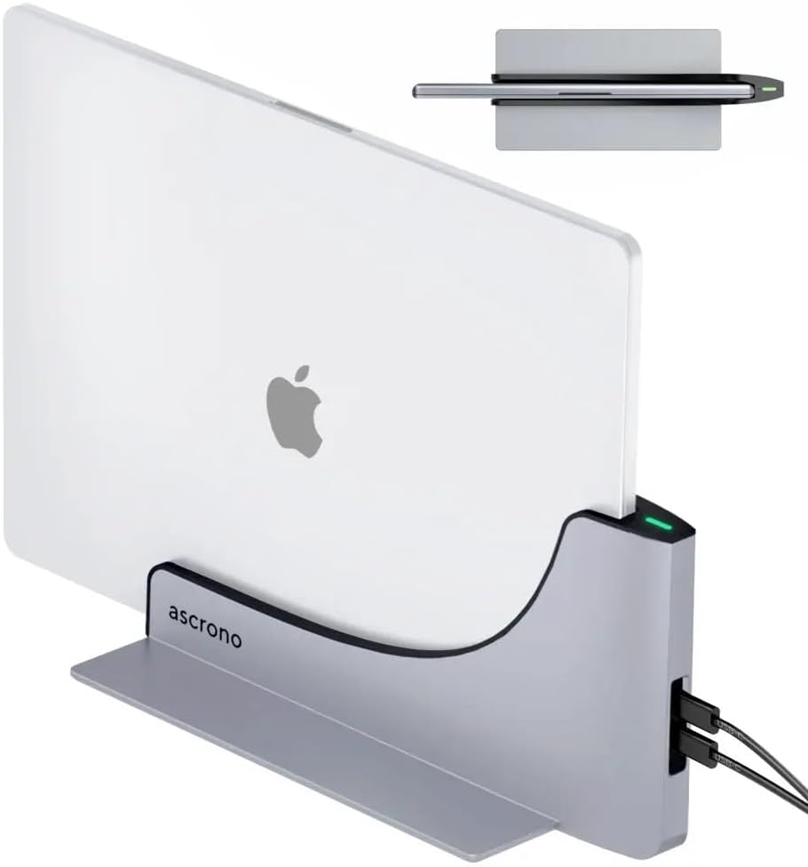 Dock for MacBook Pro 13 15 16 - Vertical Docking Station Hub