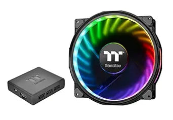 Thermaltake Riing Plus 20 RGB Fan with 12 Addressable LEDs