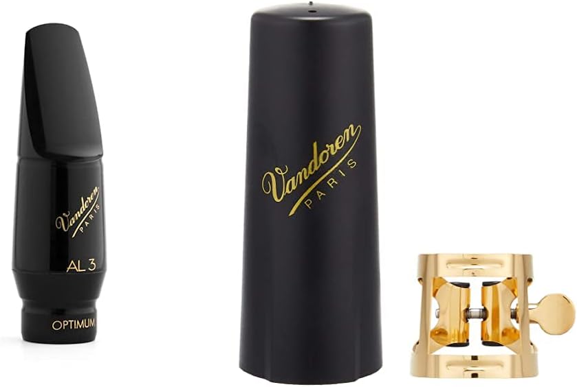 Vandoren Alto Saxophone Mouthpiece Bundle for Classic Sound