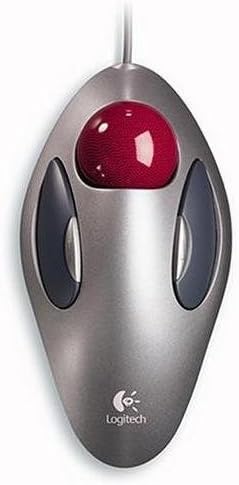 Logitech Optical Trackball Marble Mouse for Comfortable Control