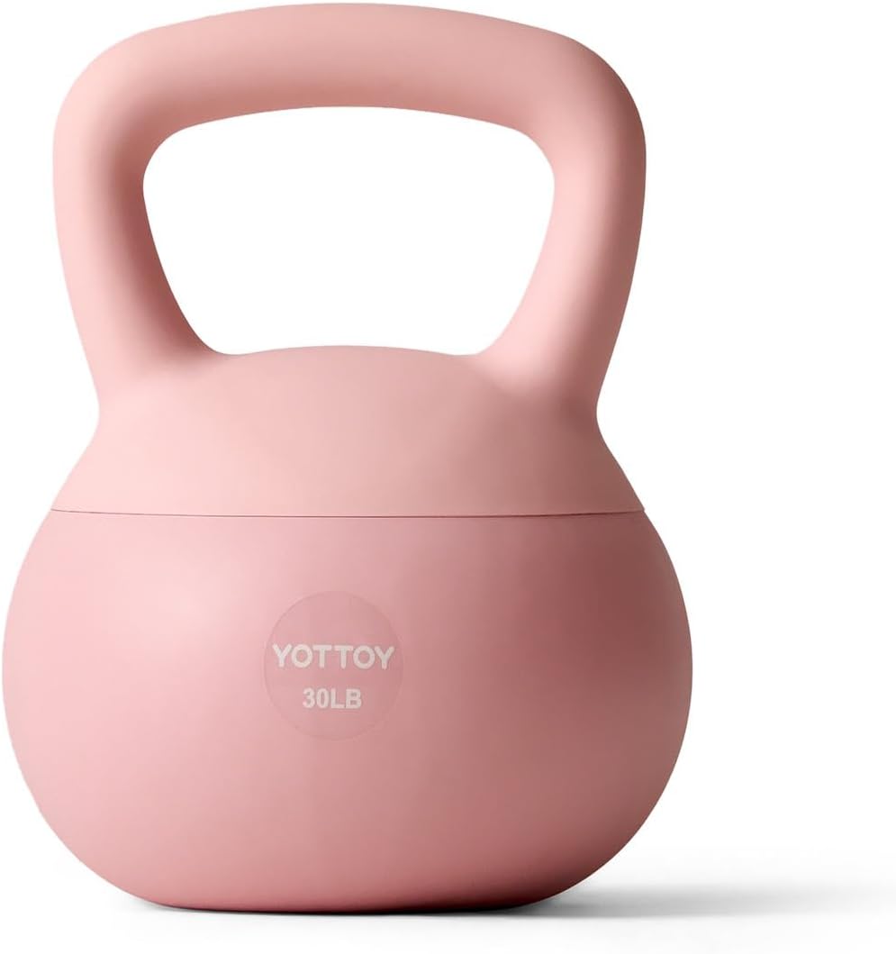 YOTTOY Soft Kettlebell for Home Workouts with Anti-Slip Grip