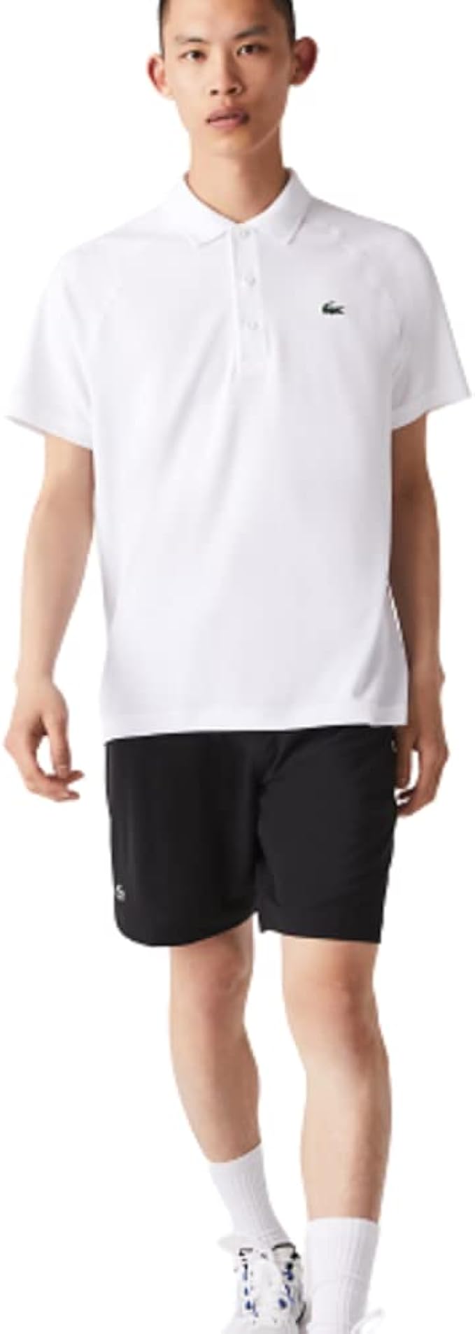 Lacoste Men's Sport Short Ultra Dry Polo for Active Lifestyle