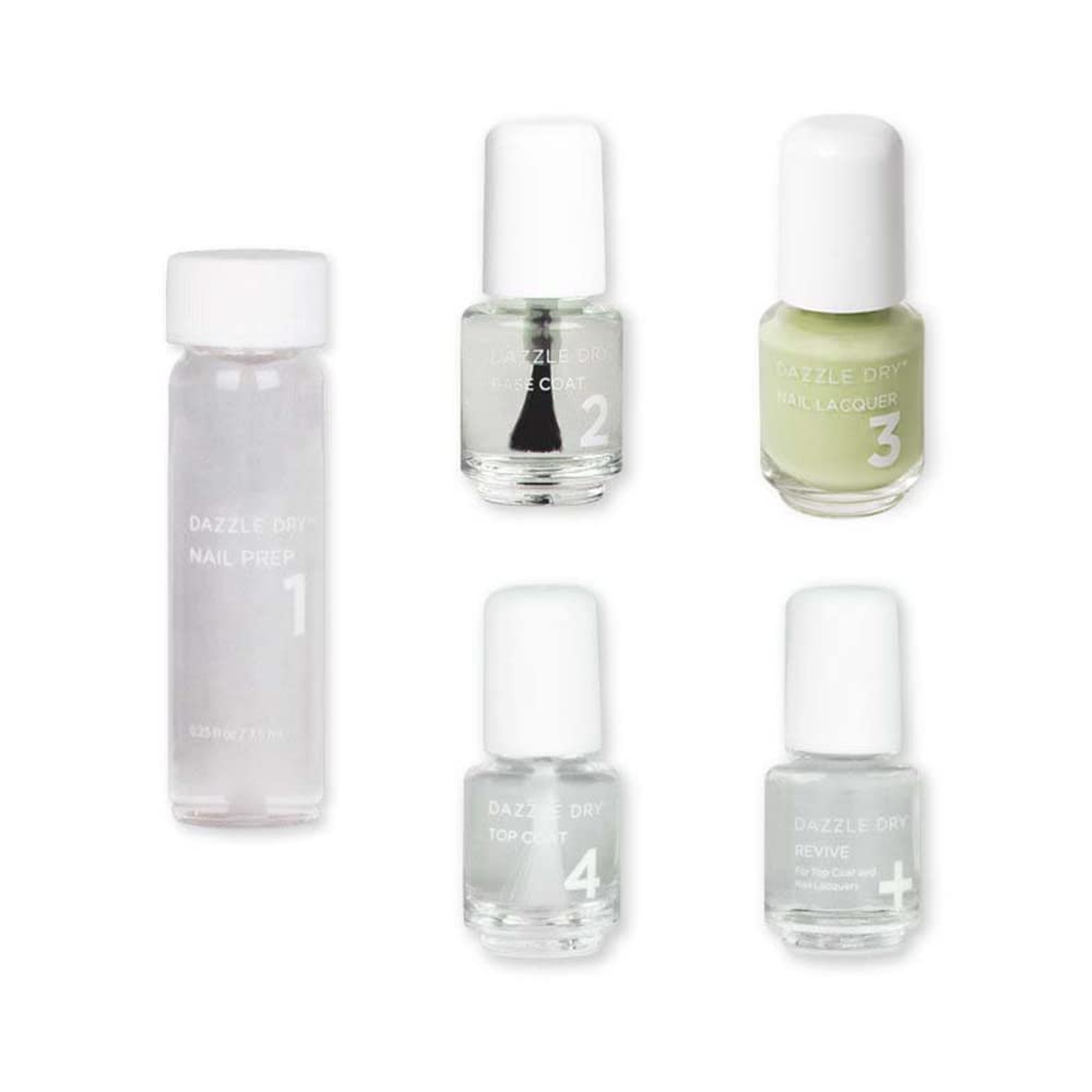 Dazzle Dry Mini Kit 4 Step System for Flawless Manicures