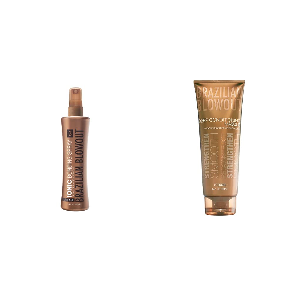 Brazilian Blowout Ionic Bonding Spray for Smooth, Shiny Hair