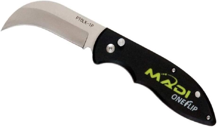 MADI PTOLK-1P OneFlip Lineman Knife: Durable Stainless Steel Tool