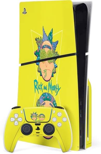 Official Rick and Morty PS5 Skin - Portal Eyes Design