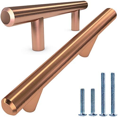 Premium Solid Euro Style Bar Handle Pulls for Cabinets