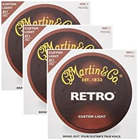 Premium MARTIN MM11 Monel Strings - Retro Tone