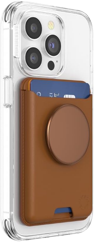 PopSockets Phone Wallet with Expanding Grip and MagSafe Adapter