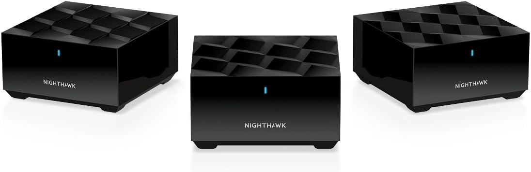 NETGEAR Nighthawk Whole Home Mesh WiFi 6 System for Fast Coverage
