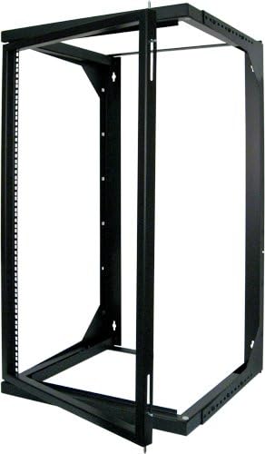 Vertical Cable 20U Open Wall Mount Frame Rack with Hinge Design