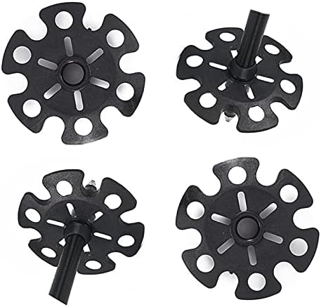 4pcs Rubber Trekking Pole Tips | Hiking & Walking Stick Feet