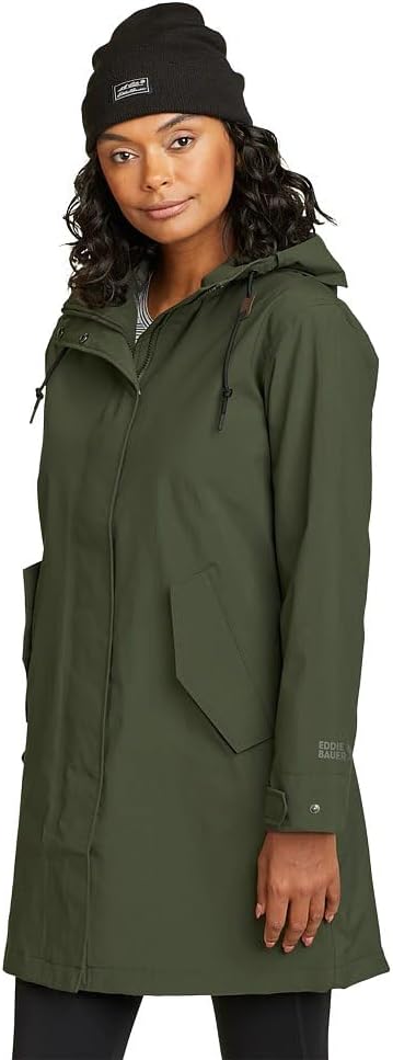 Eddie Bauer Women's Port Townsend Waterproof Trench Coat Review