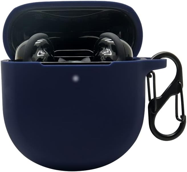 Deep Blue Silicone Case for Bose QC Earbuds II - Secure Protection