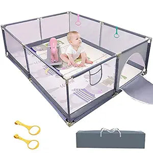 Large Baby Playpen 79 x 71 inches Safe Playard for Kids